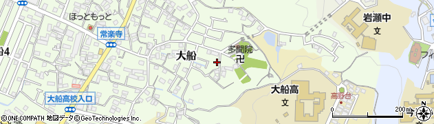 神奈川県鎌倉市大船2060周辺の地図