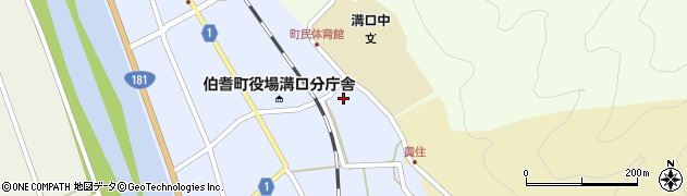 鳥取県西伯郡伯耆町溝口569周辺の地図