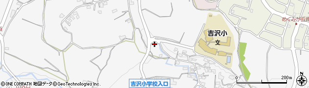 神奈川県平塚市上吉沢608周辺の地図