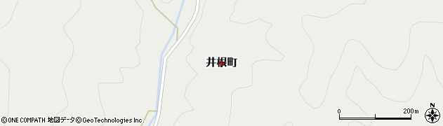 京都府綾部市井根町周辺の地図