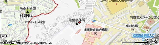 神奈川県鎌倉市植木710周辺の地図