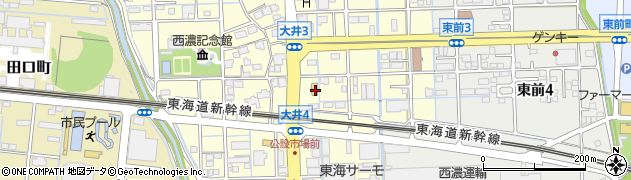 ニーニャニーニョ 桜小町大垣店周辺の地図