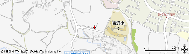 神奈川県平塚市上吉沢584周辺の地図