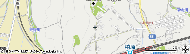 滋賀県米原市柏原1684周辺の地図