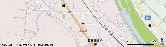 ローソン和田山土田店周辺の地図
