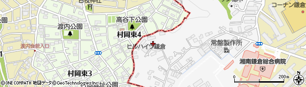 神奈川県鎌倉市植木842周辺の地図