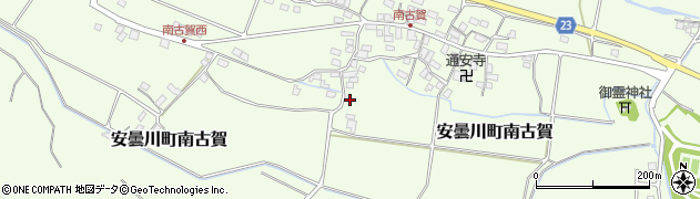 滋賀県高島市安曇川町南古賀748周辺の地図