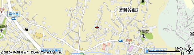 神奈川県横浜市金沢区釜利谷東周辺の地図