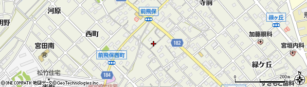 前田はり灸マッサージ治療院周辺の地図
