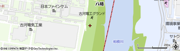 神奈川県平塚市八幡周辺の地図