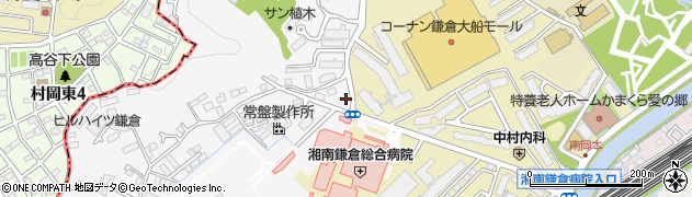 神奈川県鎌倉市植木679周辺の地図