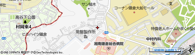 神奈川県鎌倉市植木682周辺の地図