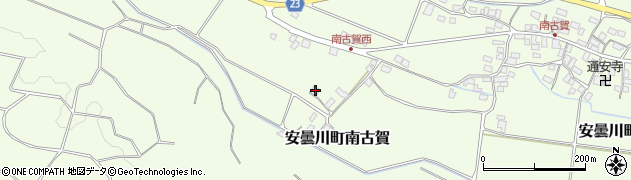 滋賀県高島市安曇川町南古賀698周辺の地図