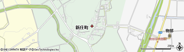 京都府綾部市新庄町（柿）周辺の地図