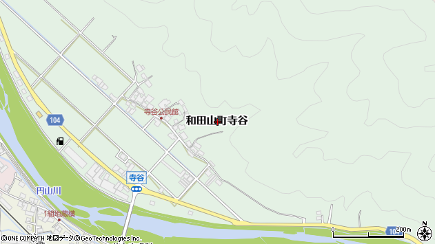 〒669-5203 兵庫県朝来市和田山町寺谷の地図