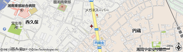 神奈川県茅ヶ崎市西久保766周辺の地図