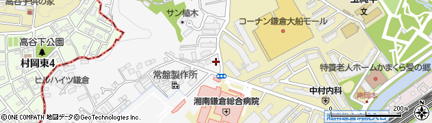神奈川県鎌倉市植木678周辺の地図