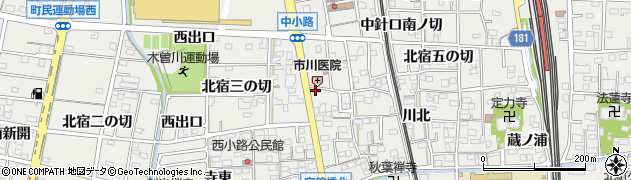 愛知県一宮市木曽川町黒田錦里80周辺の地図