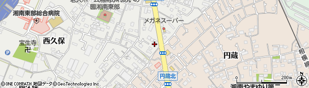 神奈川県茅ヶ崎市西久保768周辺の地図