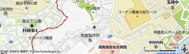 神奈川県鎌倉市植木692周辺の地図