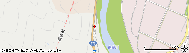 京都府福知山市上天津119周辺の地図
