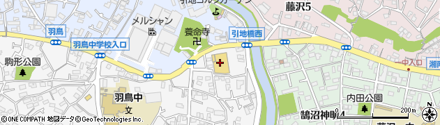スーパーセンタートライアル藤沢羽鳥店周辺の地図