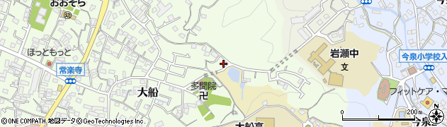 神奈川県鎌倉市大船2007周辺の地図