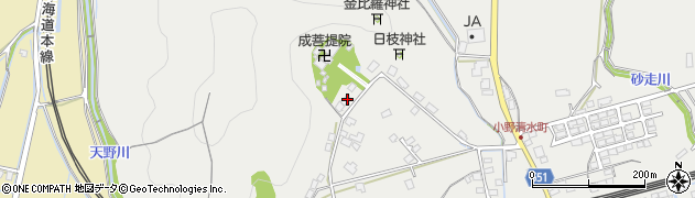 滋賀県米原市柏原1696周辺の地図