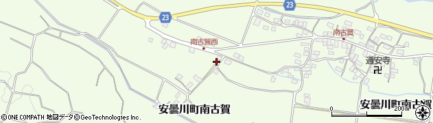 滋賀県高島市安曇川町南古賀707周辺の地図