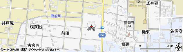 愛知県一宮市杉山押切11周辺の地図