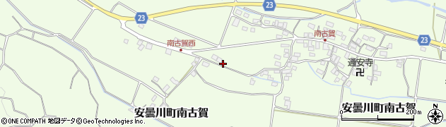 滋賀県高島市安曇川町南古賀397周辺の地図