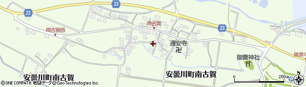 滋賀県高島市安曇川町南古賀332周辺の地図