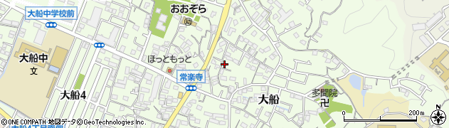 神奈川県鎌倉市大船1437周辺の地図