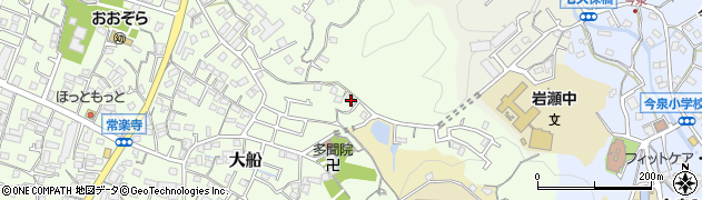神奈川県鎌倉市大船2011周辺の地図
