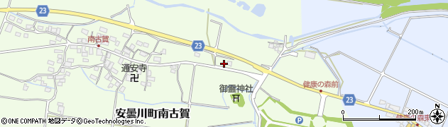 滋賀県高島市安曇川町南古賀188周辺の地図