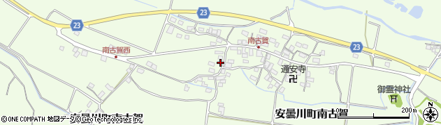 滋賀県高島市安曇川町南古賀387周辺の地図
