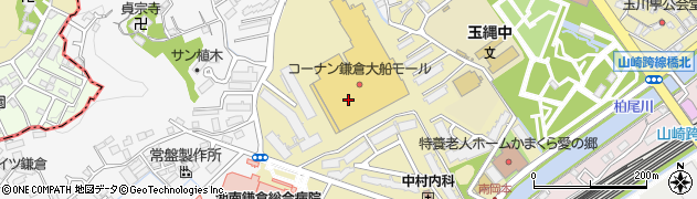 鎌倉大船歯科・矯正歯科周辺の地図
