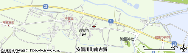 滋賀県高島市安曇川町南古賀155周辺の地図