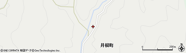 京都府綾部市井根町大田42周辺の地図