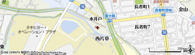 犬山市役所　羽黒東部老人憩の家周辺の地図