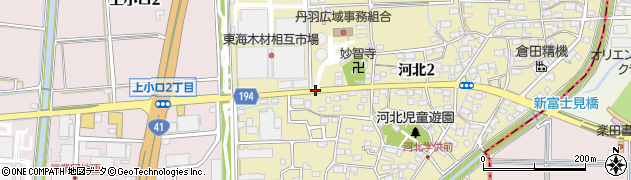 丹羽広域事務組合前周辺の地図