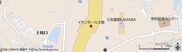 串家物語　イオンモール土岐店周辺の地図