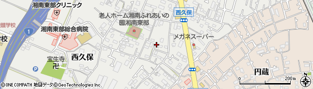 神奈川県茅ヶ崎市西久保760周辺の地図