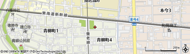 青柳第3公園周辺の地図