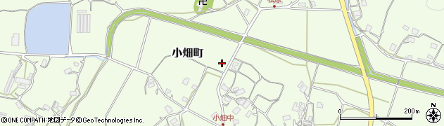 京都府綾部市小畑町桜田周辺の地図
