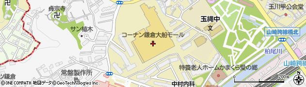 ケンタッキーフライドチキン鎌倉大船モール店周辺の地図