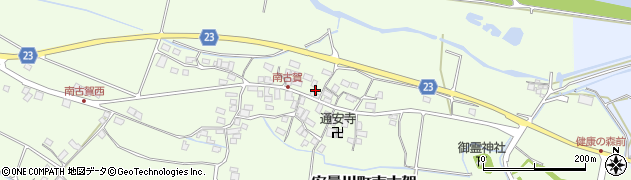 滋賀県高島市安曇川町南古賀275周辺の地図