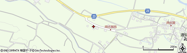 滋賀県高島市安曇川町南古賀610周辺の地図