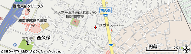 神奈川県茅ヶ崎市西久保759周辺の地図
