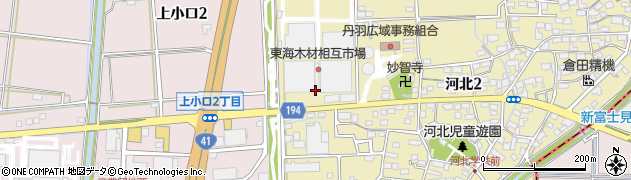 株式会社名古屋二八周辺の地図